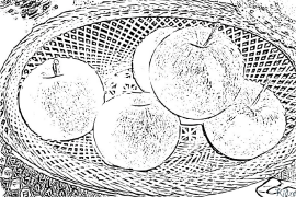obuolys Spausdinami Spalvinimo Puslapiai